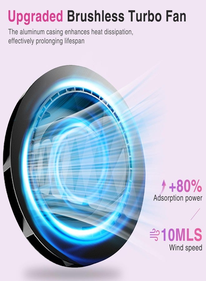 imene Rechargeable Nail Dust Collector, Cordless Dust Collector Nail Tech, 10 Levels Speed Low Noise & Strong Suction Nail Fan Dust Collector, Nail Vacuum Duster Professional Dust Collector for Salon, Home - Image 4